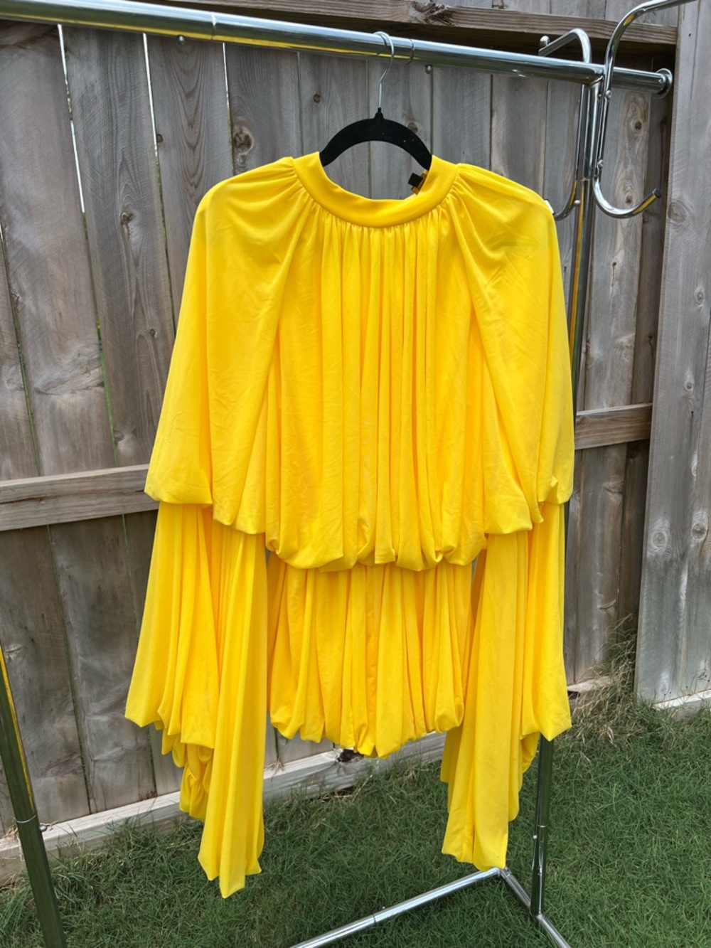 Butterfly Balloon Sleeve Romper (Eshay’s Boutique)ON SALE UNTIL Monday!